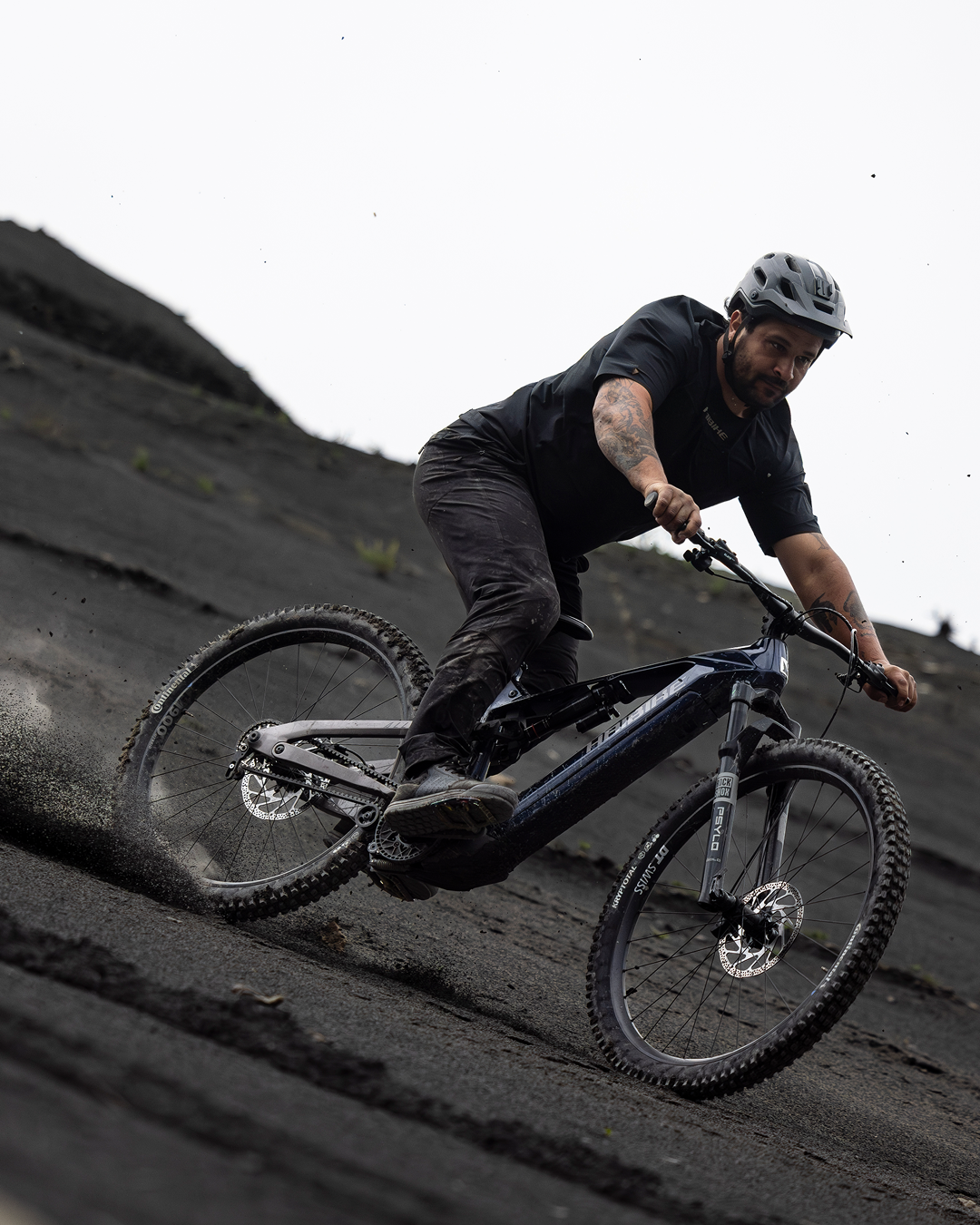 HAIBIKE ALLMTN CF 10 TRN/IQ MIDNIGHT BLUE/GREY - GLOSS