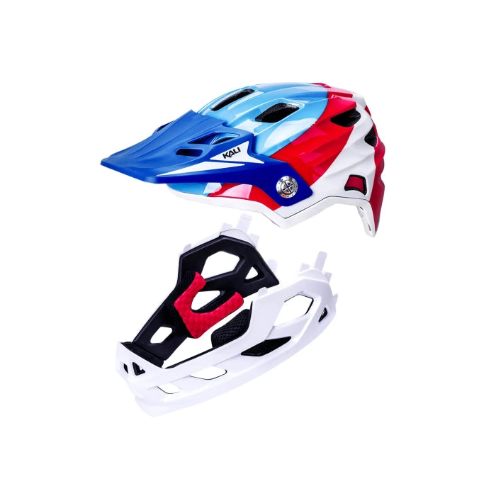 Kali Maya Child Full Face Helmet - Firecracker