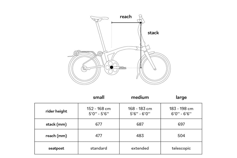 Brompton G Line with Roller Frame - 8-speed