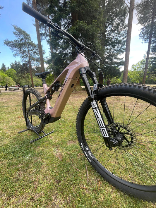 Ex Demo -  Haibike AllMtn CF11 TRN/IQ  With Pinion E1.12 MGU & Belt