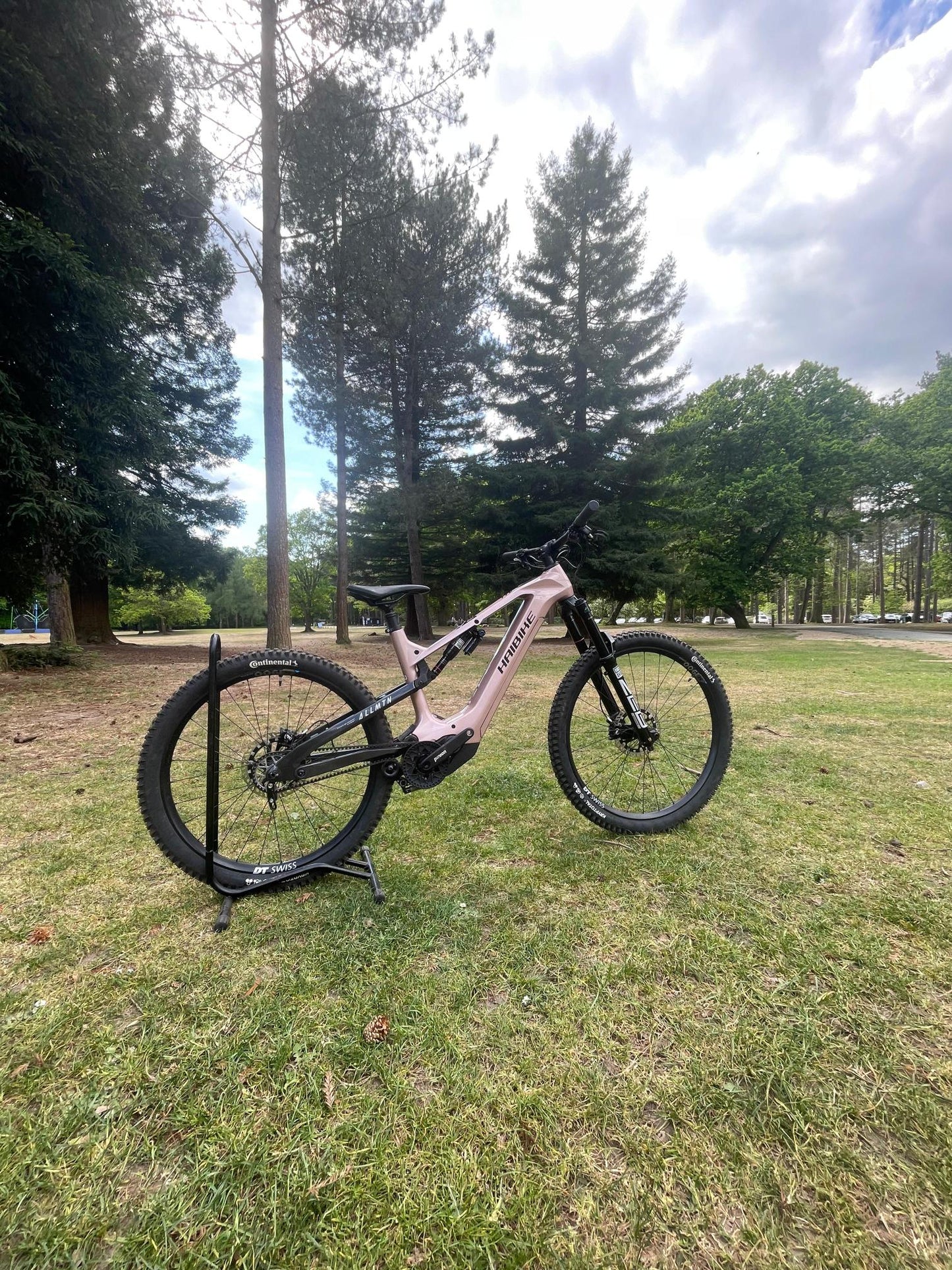 Ex Demo -  Haibike AllMtn CF11 TRN/IQ  With Pinion E1.12 MGU & Belt
