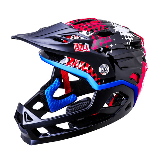 Kali Maya Child Full Face Helmet Red