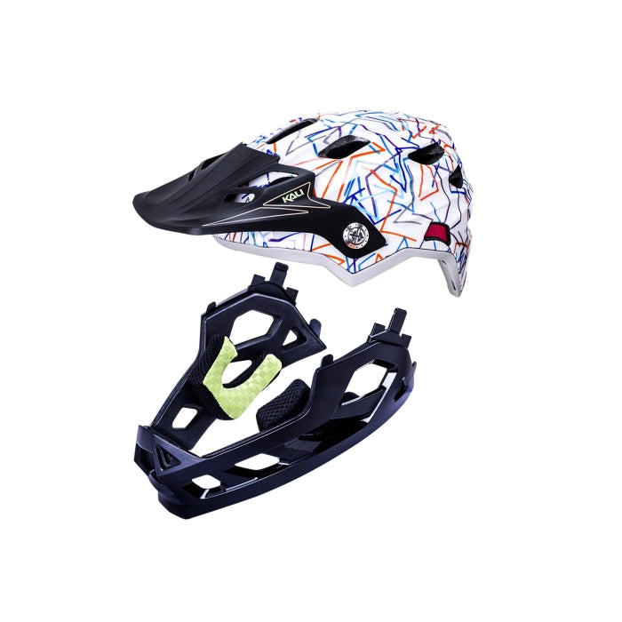 Kali Maya Child Full Face Helmet  Flint/Multi