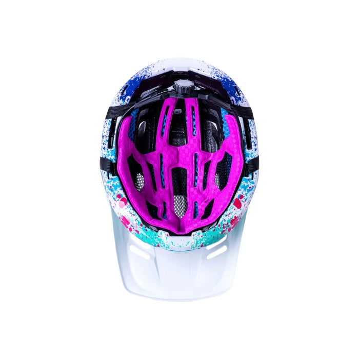 Kali Maya Child Full Face Helmet Splat - White/Multi