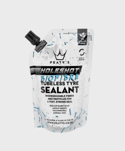 Peaty's Holeshot BioFibre Tubeless Tyre Sealant 120ml